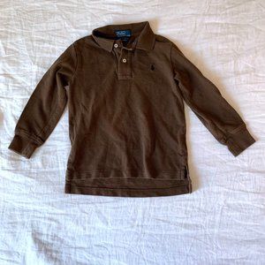 Polo by Ralph Lauren long sleeve polo shirt, 4T